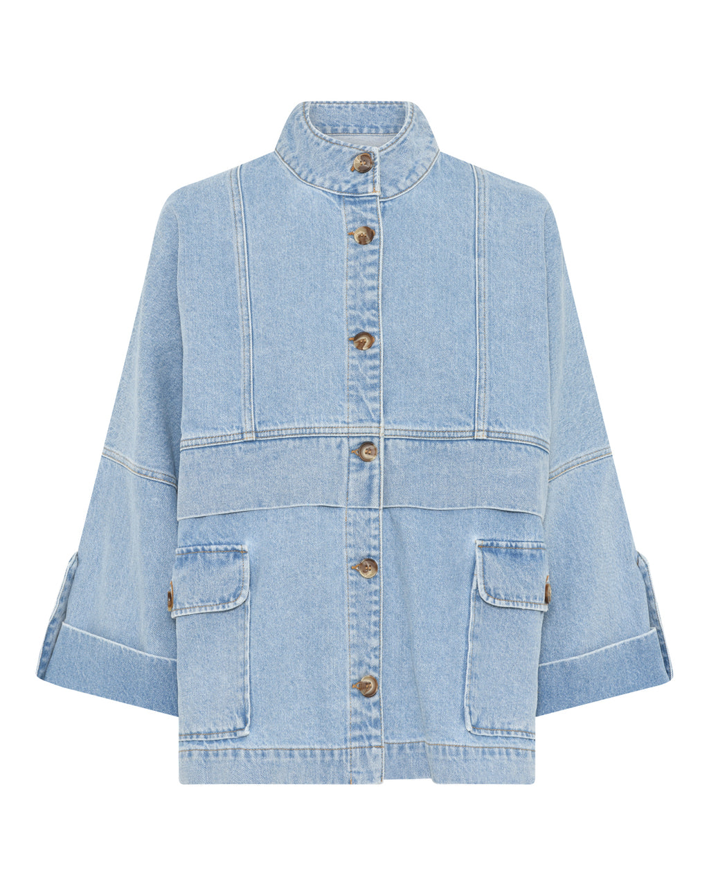 LA ROUGE ApS Louise Light Denim Jacket Light Denim