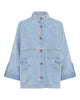 LA ROUGE ApS Louise Light Denim Jacket Light Denim