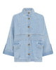 LA ROUGE ApS Louise Light Denim Jacket Light Denim