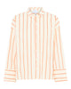 LA ROUGE ApS Louise Shirt Shirt Sand/Orange Stripe