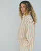 LA ROUGE ApS Louise Shirt Shirt Sand/Orange Stripe