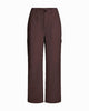 LA ROUGE ApS Louise Workers Pants Pants Dark Brown