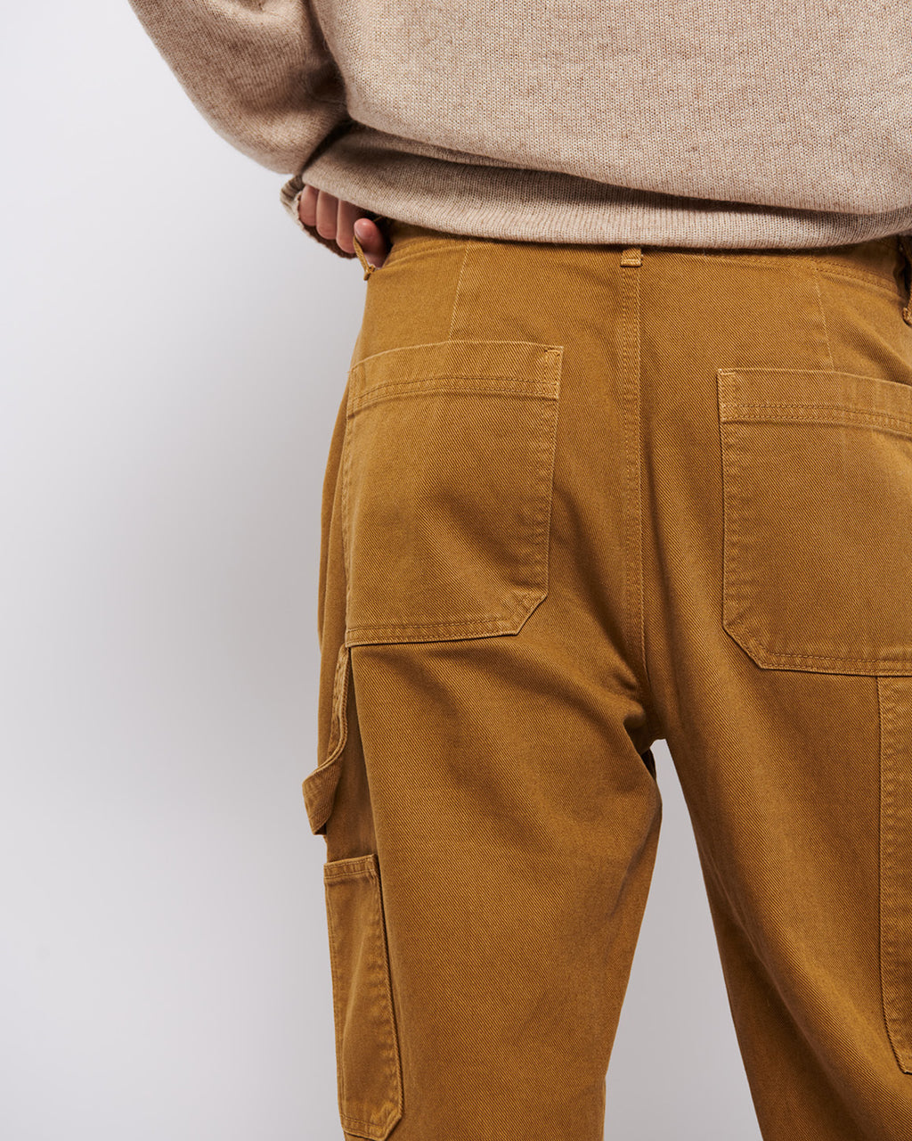 LA ROUGE ApS Louise Workers Pants Pants Ocher yellow