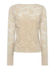 LA ROUGE ApS Lucia Blouse Top Cream