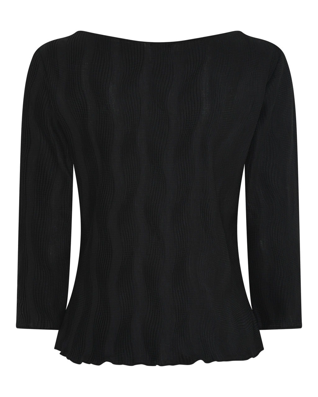 LA ROUGE ApS Luna Blouse w. 3/4 sleeve Blouse Black