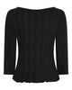LA ROUGE ApS Luna Blouse w. 3/4 sleeve Blouse Black
