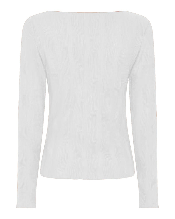 LA ROUGE ApS Luna L/S Blouse Blouse Off White