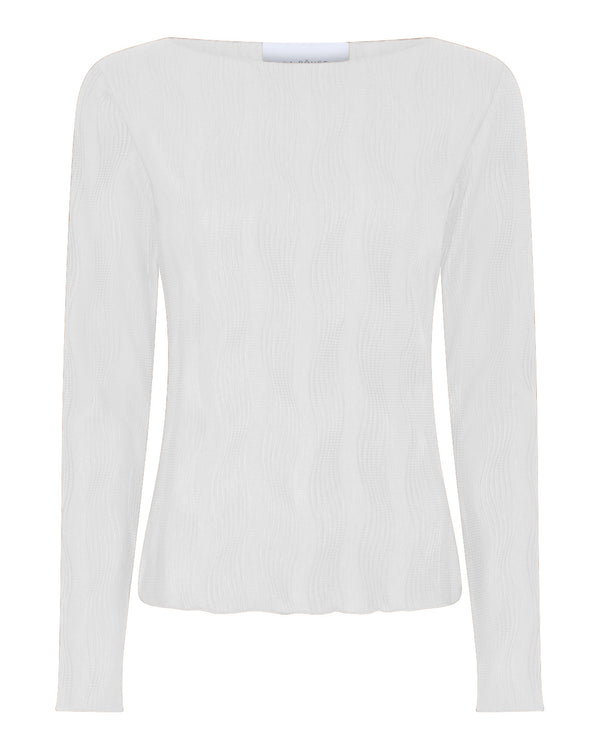 LA ROUGE ApS Luna L/S Blouse Blouse Off White