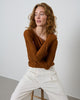 LA ROUGE ApS Luna L/S Blouse Blouse Rusty
