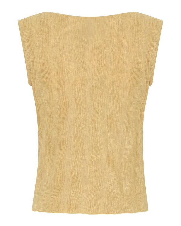 LA ROUGE ApS Luna Top Top Mustard