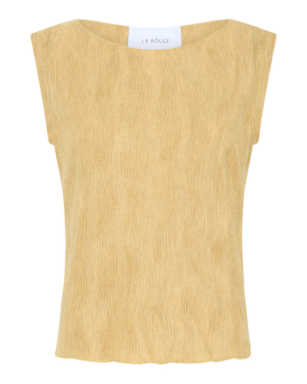 LA ROUGE ApS Luna Top Top Mustard