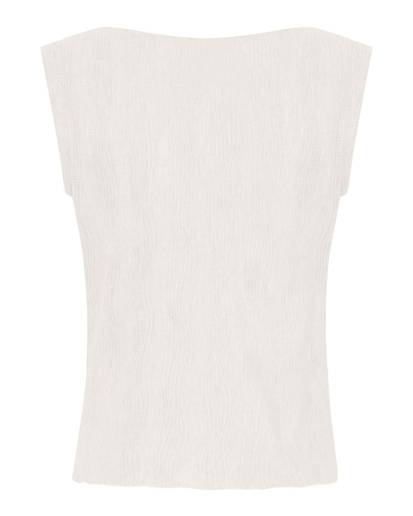 LA ROUGE ApS Luna Top Top Off White