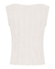 LA ROUGE ApS Luna Top Top Off White