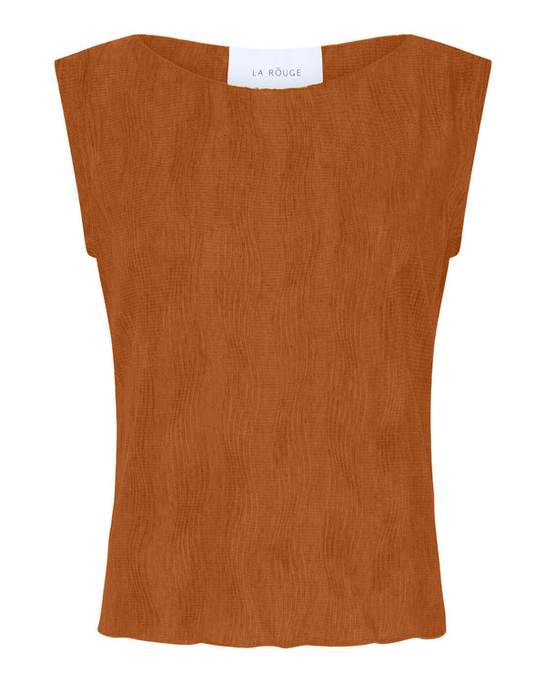 LA ROUGE ApS Luna Top Top Rusty