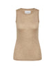 LA ROUGE ApS Marie Singlet Top Light Sand Melange