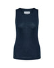 LA ROUGE ApS Marie Singlet Top Navy Melange