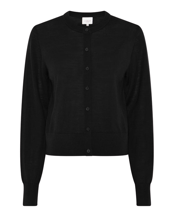 LA ROUGE ApS Merlin Cardigan Cardigan Black