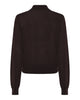 LA ROUGE ApS Merlin L/S Poloshirt Polo Shirt Dark Brown