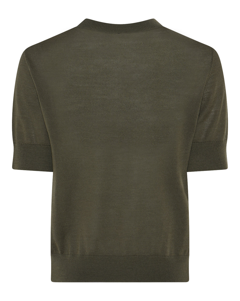 LA ROUGE ApS Merlin S/S Turtleneck Knit Army Green