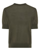 LA ROUGE ApS Merlin S/S Turtleneck Knit Army Green