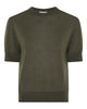 LA ROUGE ApS Merlin S/S Turtleneck Knit Army Green