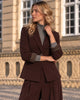 LA ROUGE ApS Mette Pants Pants Bordeaux