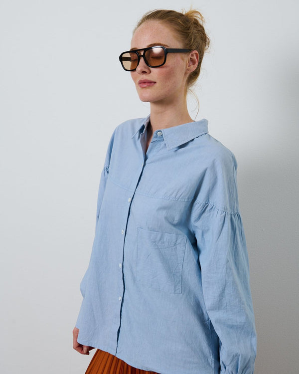 LA ROUGE ApS Minna shirt Shirt Light Blue