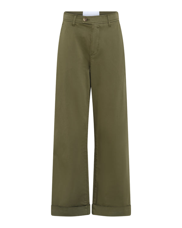 LA ROUGE ApS NOOS - Gry Pants Pants Army Green