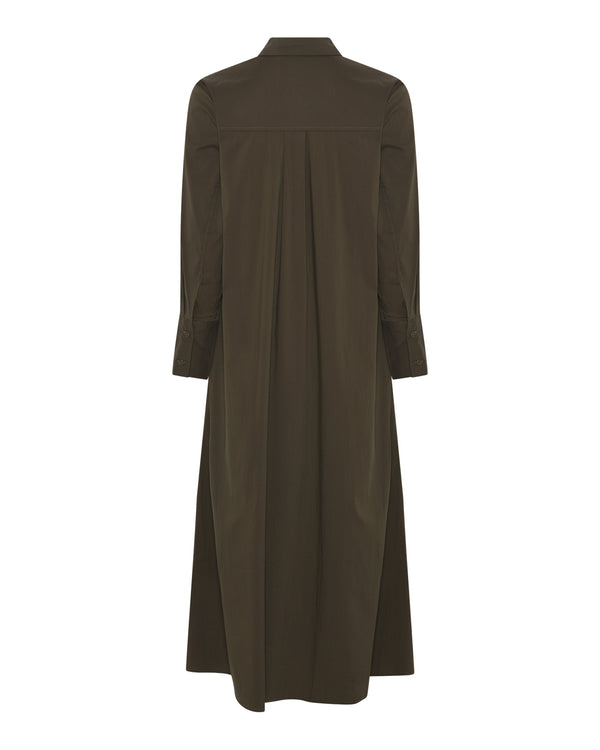 LA ROUGE ApS NOOS - Kamilla Shirt Dress Dress Army Green