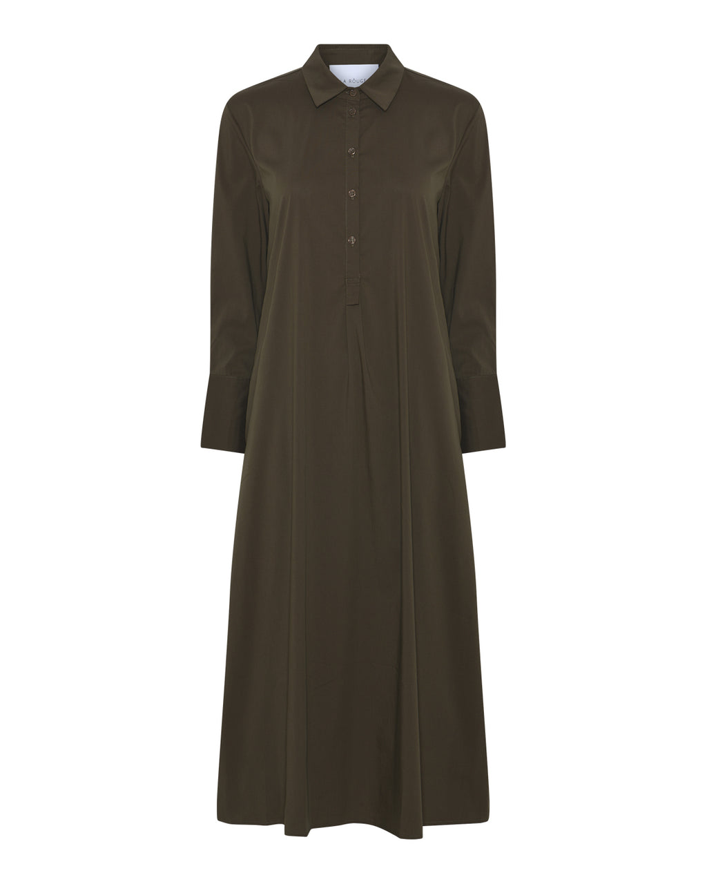LA ROUGE ApS NOOS - Kamilla Shirt Dress Dress Army Green