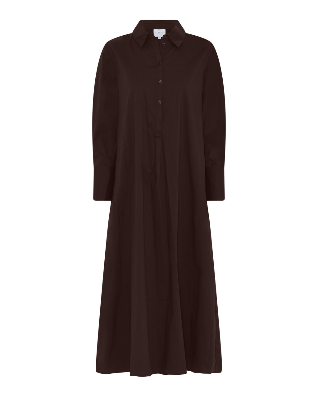 LA ROUGE ApS NOOS - Kamilla Shirt Dress Dress Dark Brown