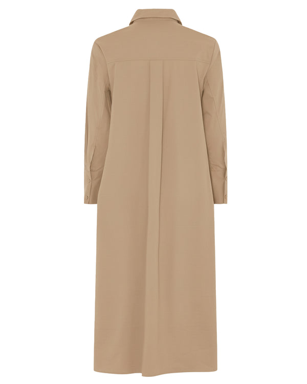 LA ROUGE ApS NOOS - Kamilla Shirt Dress Dress Sand