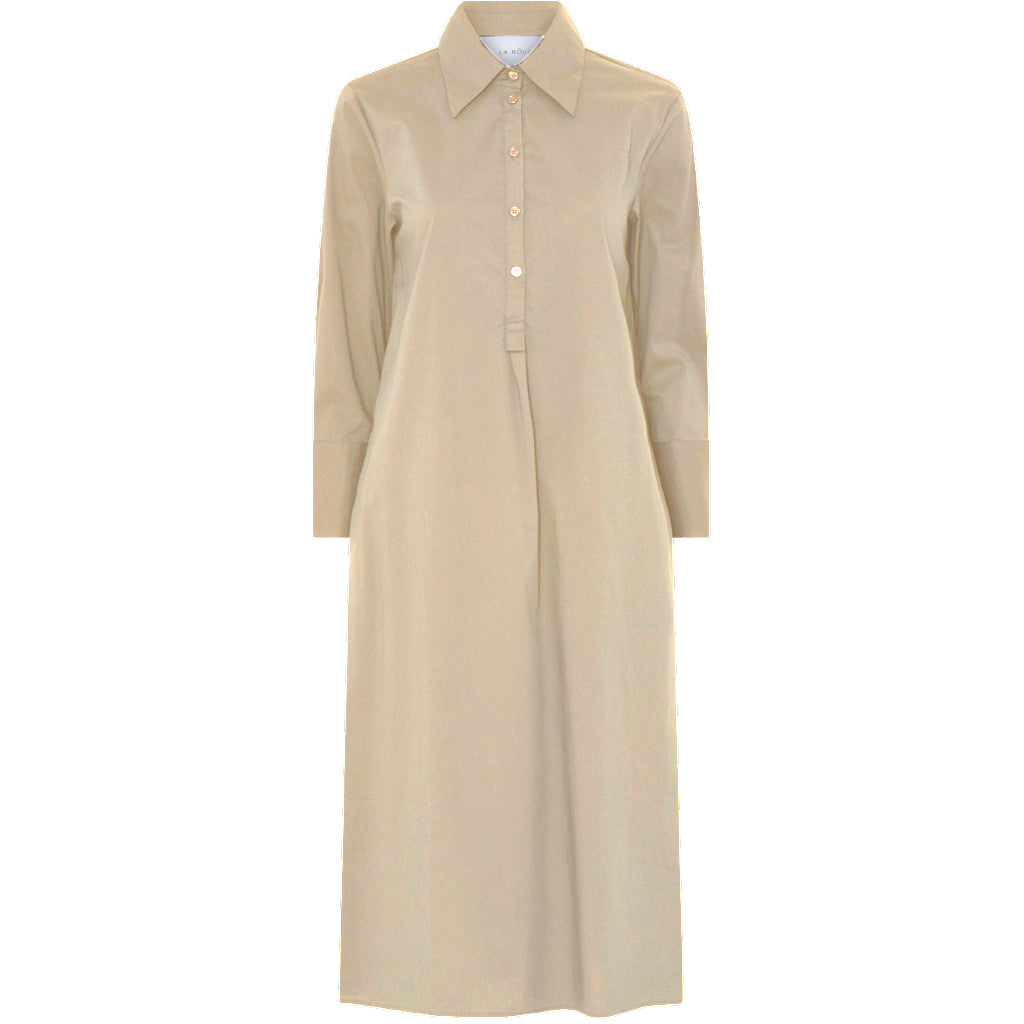 LA ROUGE ApS NOOS - Kamilla Shirt Dress Dress Sand