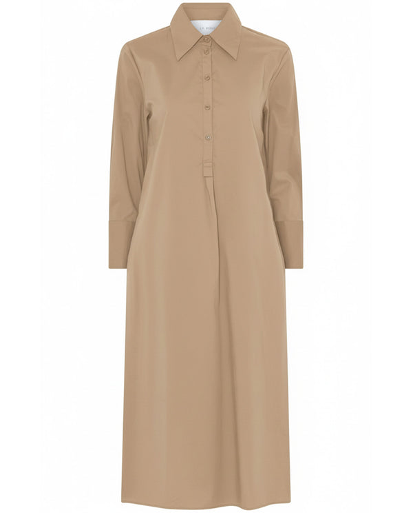 LA ROUGE ApS NOOS - Kamilla Shirt Dress Dress Sand
