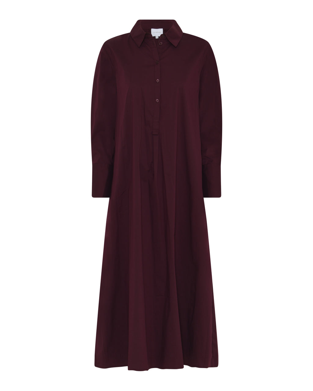 LA ROUGE ApS NOOS - Kamilla Shirt Dress Dress Wine