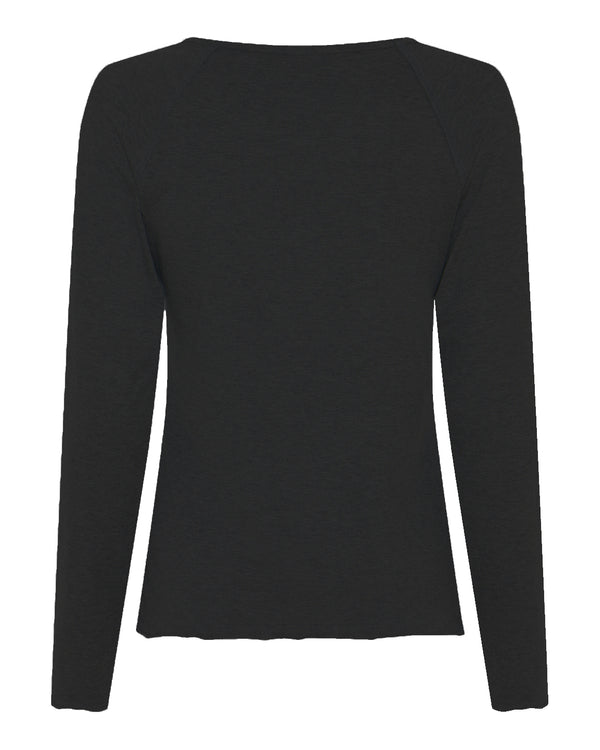 LA ROUGE ApS NOOS - Line L/S T-shirt Black
