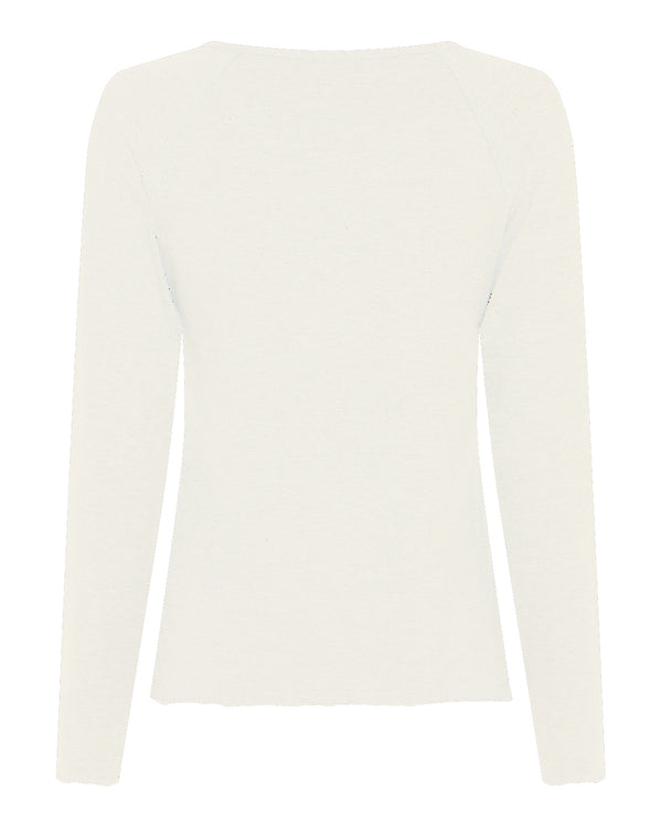 LA ROUGE ApS NOOS - Line L/S T-shirt Off White