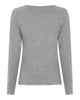 LA ROUGE ApS NOOS - Line L/S T-Shirt T-shirt Light Grey Melange