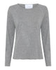 LA ROUGE ApS NOOS - Line L/S T-Shirt T-shirt Light Grey Melange