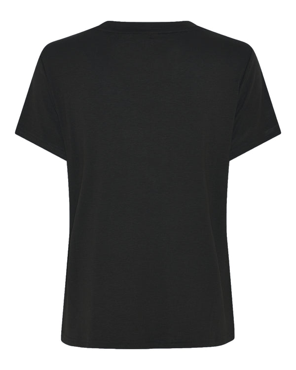 LA ROUGE ApS NOOS - Line S/S T-shirt T-shirt Black