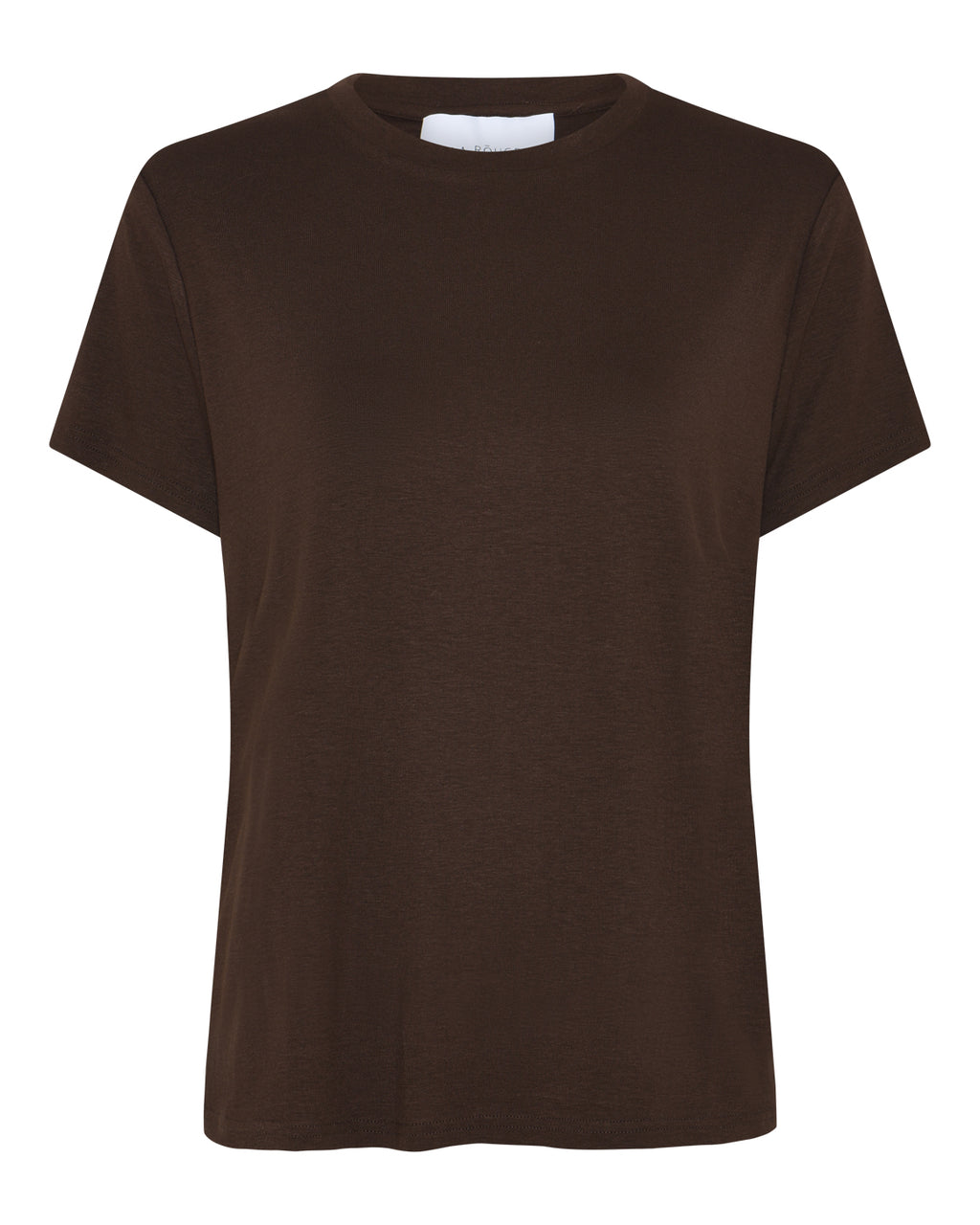 LA ROUGE ApS NOOS - Line S/S T-shirt T-shirt Dark Brown