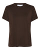 LA ROUGE ApS NOOS - Line S/S T-shirt T-shirt Dark Brown