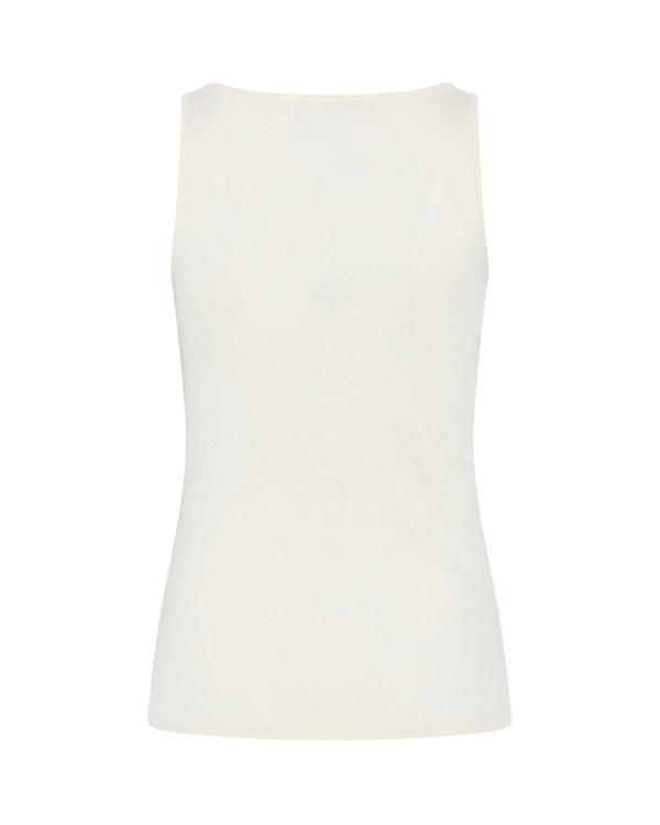 LA ROUGE ApS NOOS - Line Singlet Tank Top Off White