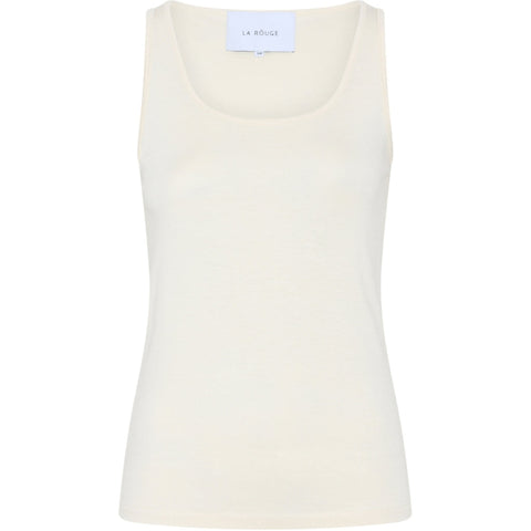 LA ROUGE ApS NOOS - Line Singlet Tank Top Off White