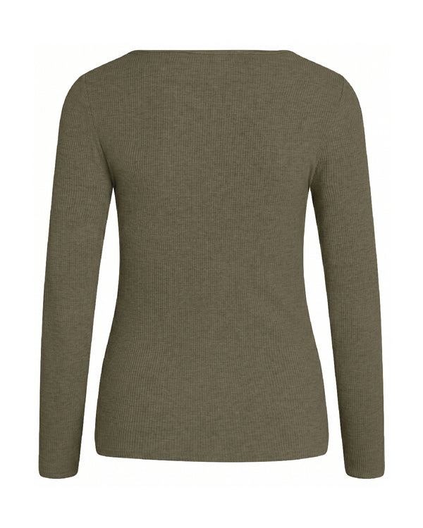 LA ROUGE ApS NOOS - Lisa L/S t-shirt T-shirt Army Green