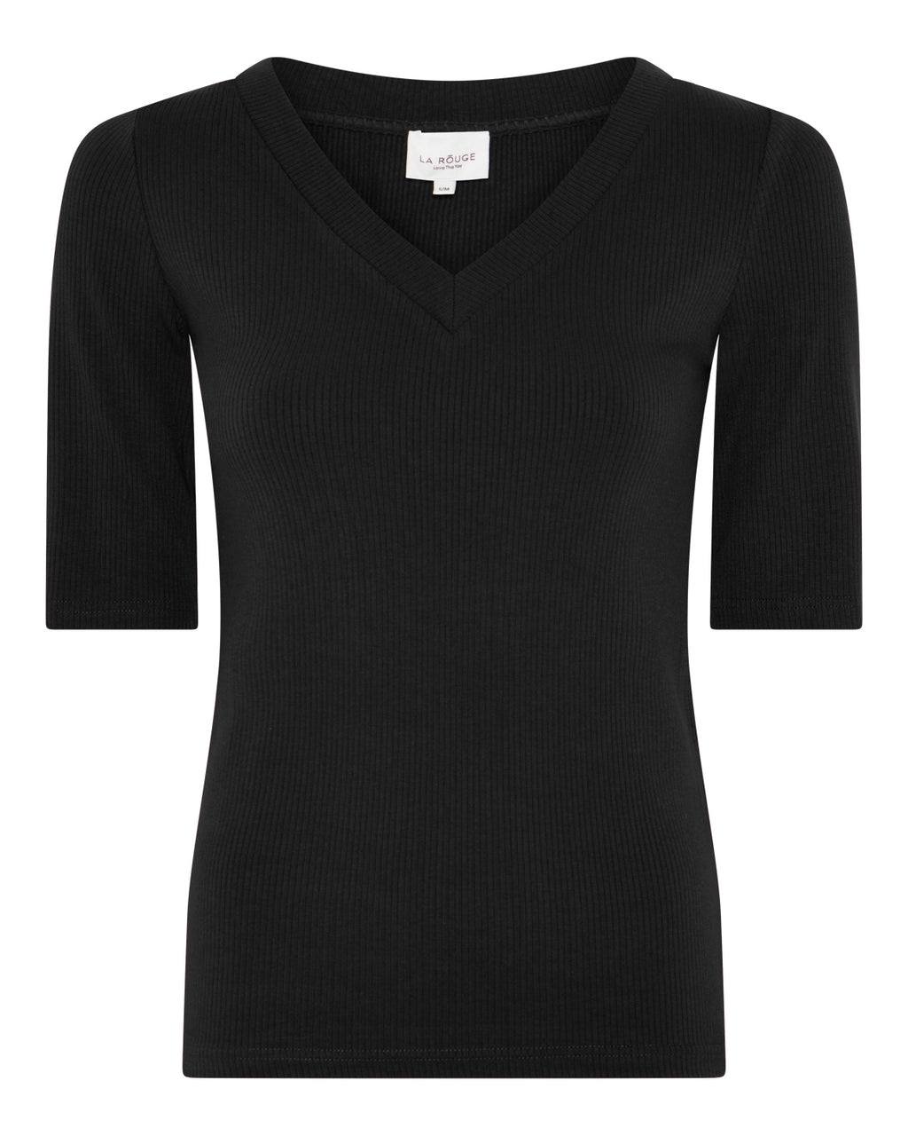 LA ROUGE ApS NOOS - Lisa S/S T-shirt Short Sleeve Black