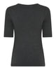 LA ROUGE ApS NOOS - Lisa S/S T-shirt Short Sleeve Dark Grey Melange