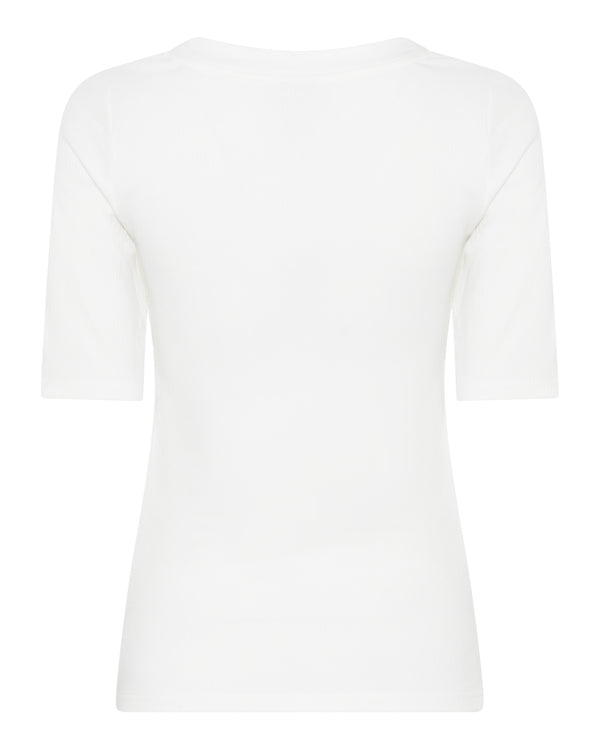 LA ROUGE ApS NOOS - Lisa S/S T-shirt Short Sleeve Off White