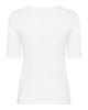 LA ROUGE ApS NOOS - Lisa S/S T-shirt Short Sleeve Off White