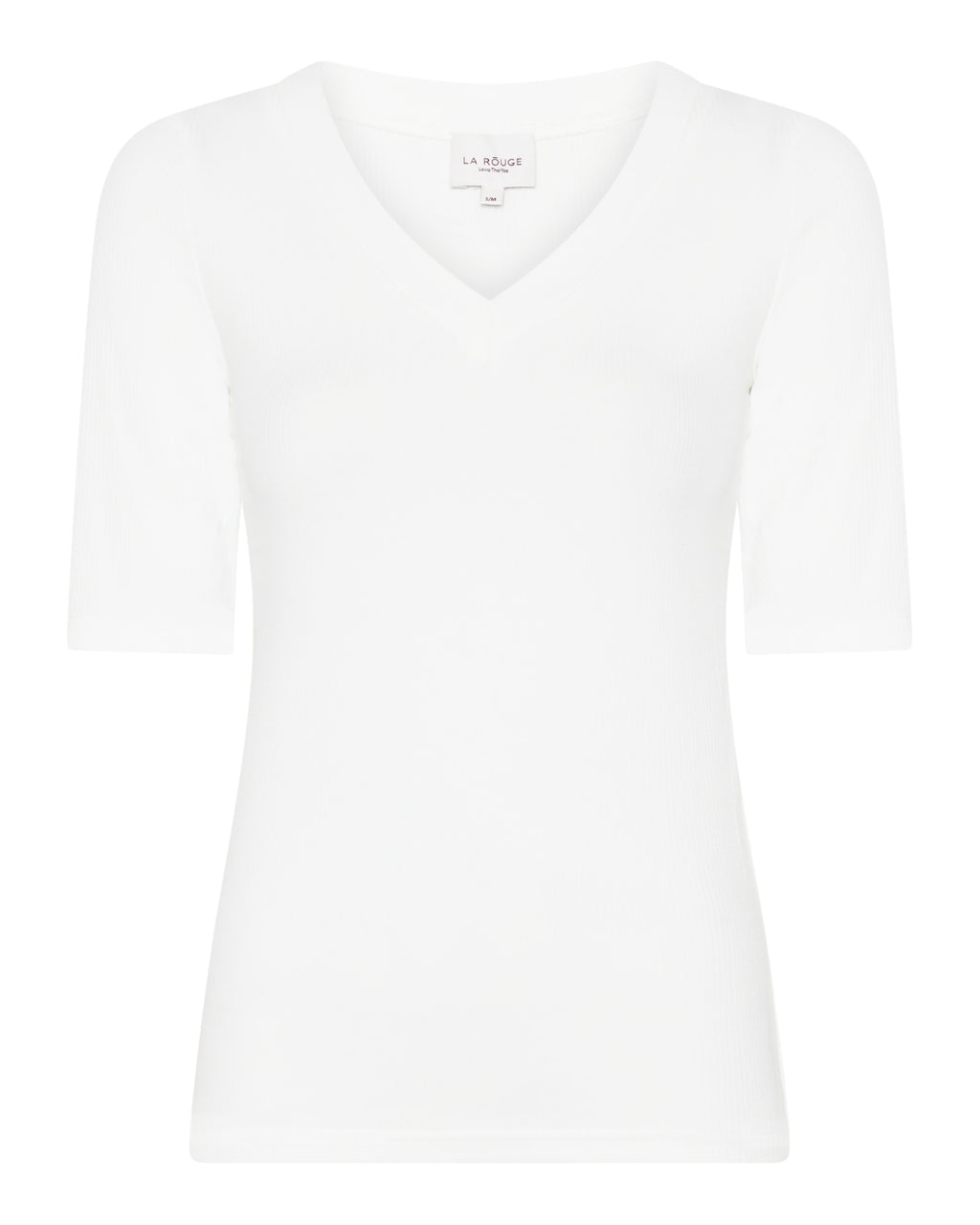 LA ROUGE ApS NOOS - Lisa S/S T-shirt Short Sleeve Off White